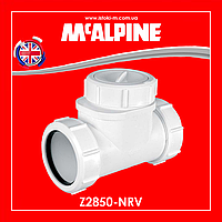 Обратный клапан для внутренней канализации 50х50 мм компрессионное соединение Z2850-NRV McAlpine