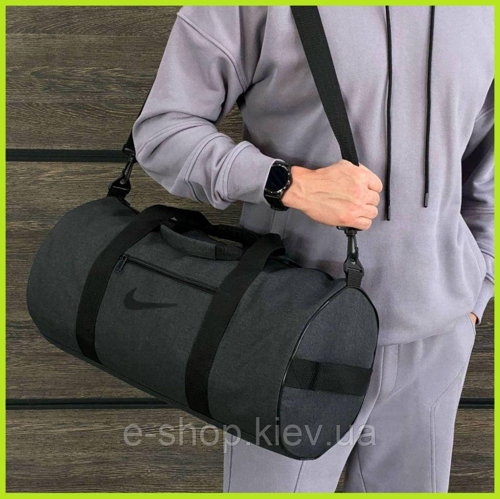 Спортивна сумка Nike бочонок Міські чоловічі сумки Найк для спорту, фото 1