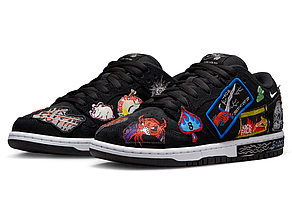 Кросівки Nike SB Dunk Low Pro QS Neckface - DQ4488-001, фото 5
