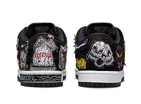 Кросівки Nike SB Dunk Low Pro QS Neckface - DQ4488-001, фото 6