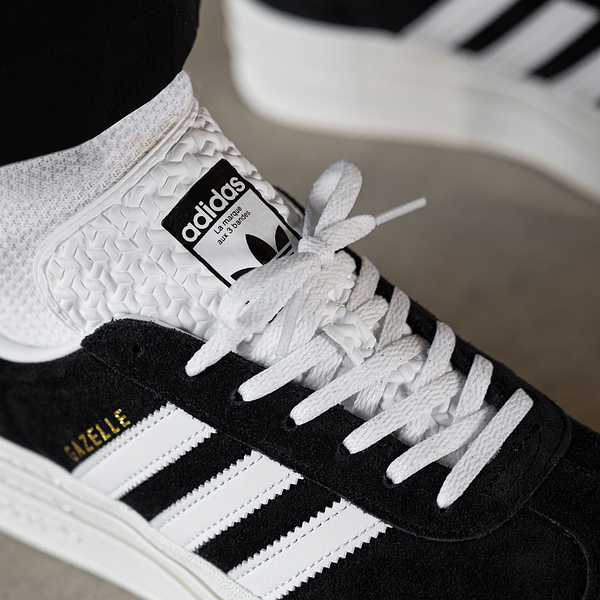 Adidas Gazelle Platform Bold Core Black White HQ6912 KINGDROP