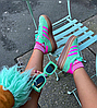 Кросівки Adidas Gazelle Platform Bold Pulse Mint Pink — H06125, фото 7