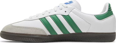 Кросівки Adidas Samba OG Footwear White Green Homme — IG1024, фото 3