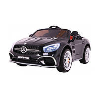 Дитячий Mercedes AMG SL65 Black + Пульт + Багажник + Регулювання сидіння + MP3 LED + Повільний старт