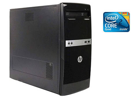 ПК HP Compaq 500B/Core 2 Quad Q8400 (4 ядра по 2.66 GHz) / 4 GB DDR3 / 320 GB HDD / HD GMA X4500 / DVD-RW, фото 1