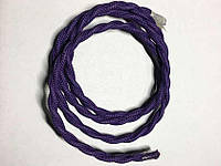 AMP кабель текстильний звитий 2x0.75 purple