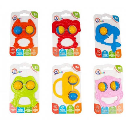 Брязкальце в ручку ТехноК арт. 9338 р.16 6х9 8х2 8см, фото 1