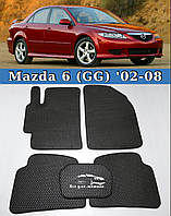 ЕВА коврики Mazda 6 GG 2002-2008. EVA ковры Мазда 6 ЖЖ