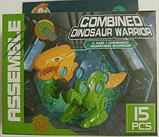 Конструктор на шурупах 292688A "Динозавр Спінозавр" 15 деталей, викрутка
