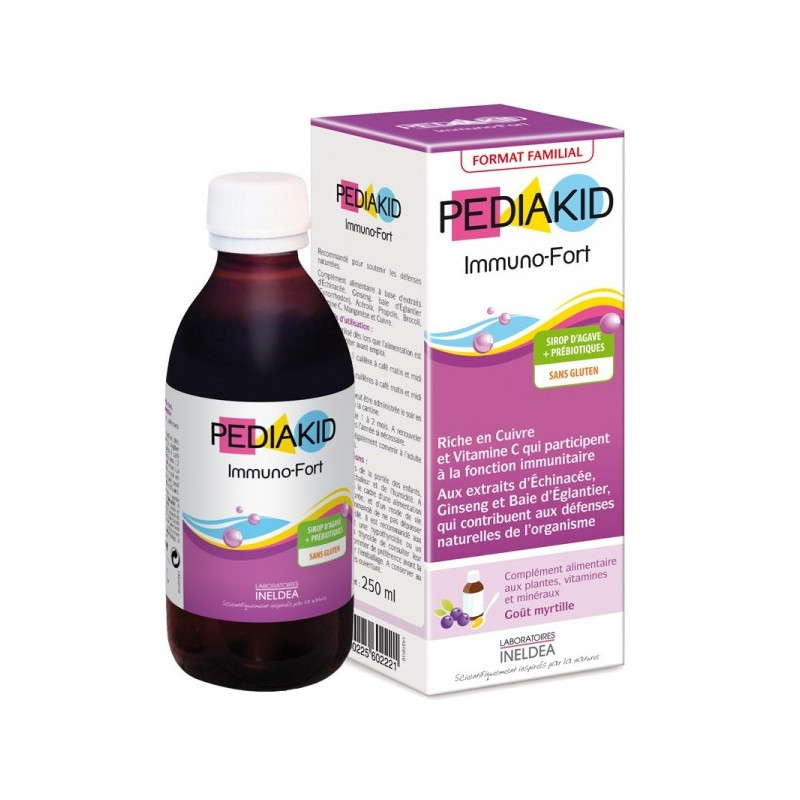 Сироп для Детей для Поддержки Иммунитета (Immuno-Fort) 250 Мл со Вкусом ...