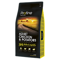 Profine Dog Adult Chicken Potatoes для собак курка картопля 15 кг Профейн