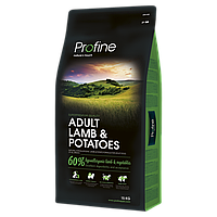 Profine Adult Lamb & Potatoes 15 кг корм для взрослых собак всех пород Профайн