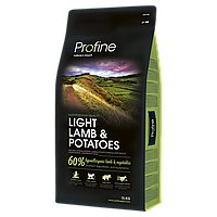 Profine Dog Light Lamb Potatoes корм для собак с лишним весом ягненок картофель 3 кг Профайн Лайт