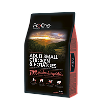 Profine Adult Small Chicken & Potatoes 10 кг корм для взрослых собак малых и миниатюрных пород Профайн