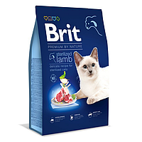 Brit Premium by Nature Sterilized Lamb 1,5 кг корм для стерилизованных кошек Брит Премиум Стерилайзд Ягненок