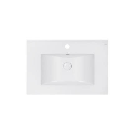 Раковина Qtap Albatross E 700х460х180 White з донним клапаном QT01119070EW, фото 2