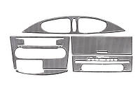 Накладки на панель (2005-2007) Карбон для Renault Laguna 2001-2007 гг.