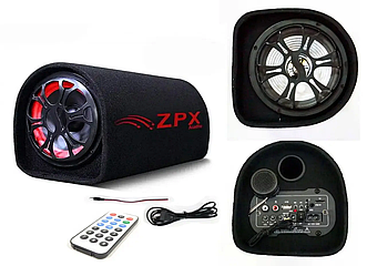 Активний Сабвуфер в Автомобіль Бочка ZPX Audio ZX-10Sub 1000w+Bluetooth Колонка в Машину