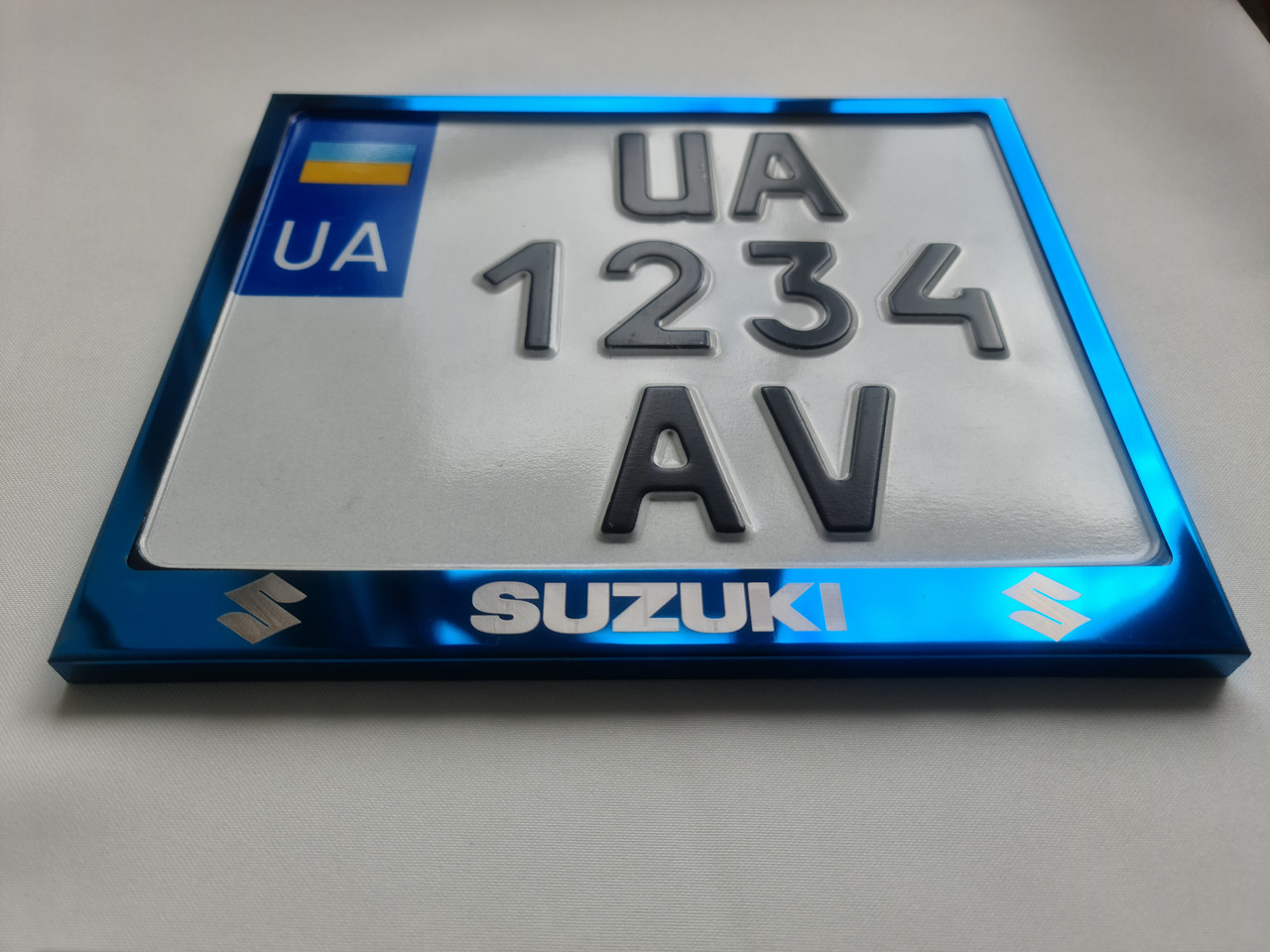 Рамка для монономера Suzuki blue_V2 метал