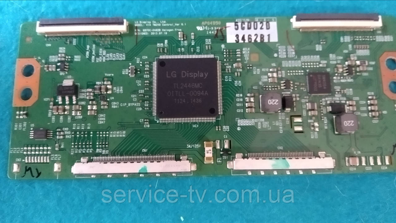 Плата Tcon 6870-0482B от телевизора Philips 42PFS7509/12