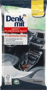 Серветки-антистатик для авто Denkmit 20 шт.