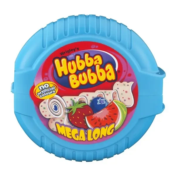 ЖИВАЛЬНА РЕЗИНКА HUBBA BUBBA СМАКОМ АРБУЗА І ЧОРНИКИ 56 Г