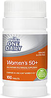 Мультивітаміни та мінерали для жінок від 50 років, 21st Century, One Daily Women's 50+, 100 таблеток