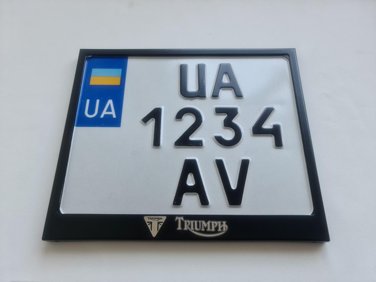 Рамка для монономера Triumph black метал