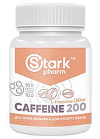 Кофеїн у таблетках Stark Pharm Stark Caffeine 200mg 100 таблеток