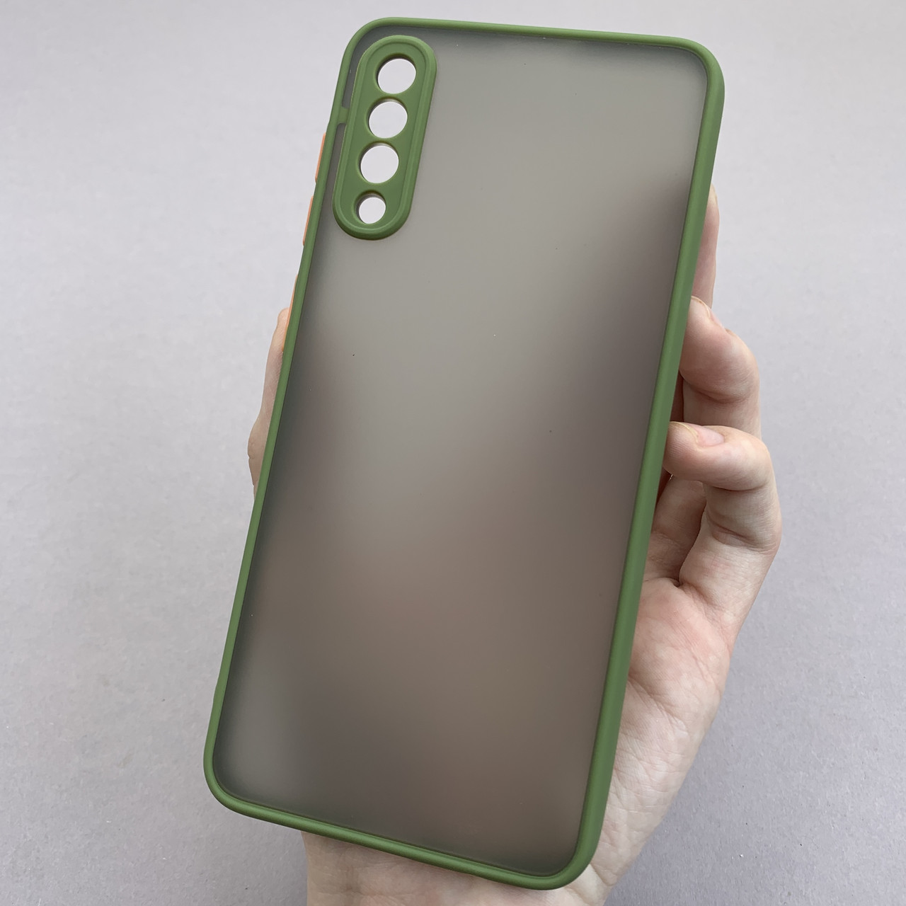 Чохол для Samsung Galaxy A50s чохол Totu із закритою камерою на телефон самсунг а50с зелений tcb