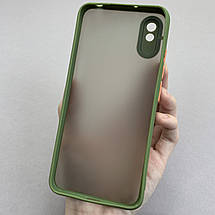 Чохол для Xiaomi Redmi 9A чохол Totu із закритою камерою на телефон сяомі редмі 9а зелений tcb, фото 3