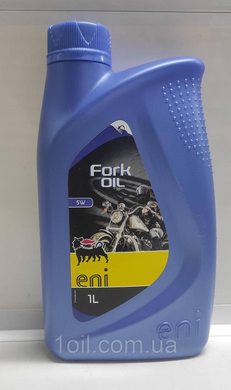 Олія амортизаторна Eni Fork 5W (вилкова олія, для амортизаторів) 1л