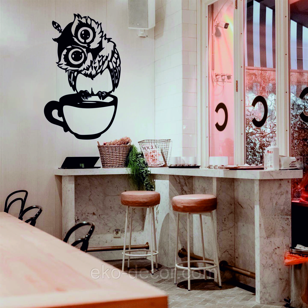 Настінний декор Панно «Сова кухня» Декор на стіну, фото 1