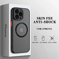 Чохол MagSafe для iPhone 13 Pro , силіконовий чорний чохол для айфон 13 про