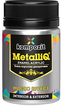 Емаль акрилова Kompozit Metalliq глянцева 70гр 521***