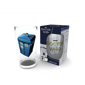 Склянка DOCTOR WHO Large Glass Tardis (400мл)