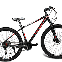 Горный велосипед 27.5 дюймов Unicorn Spark спортивный черно-красный