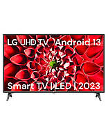 Телевизор LG 40 дюйма Smart TV Android 13 WiFi LED 4К Смарт ТВ