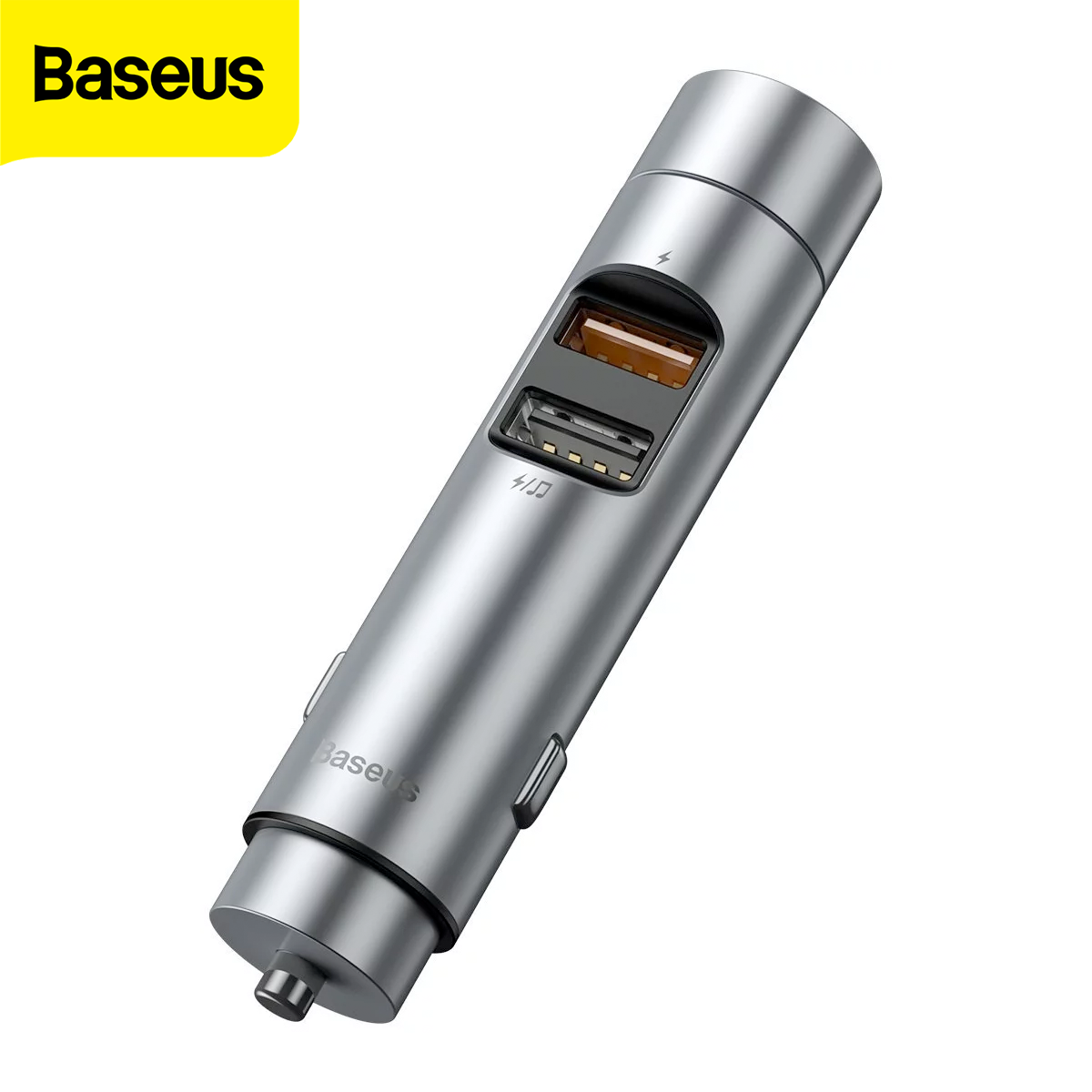 FM трансмиттеры | ФМ модуляторы Baseus Energy Column BT5.0 MP3 Launcher 2xUSB 18W PPS модулятор Bluetooth