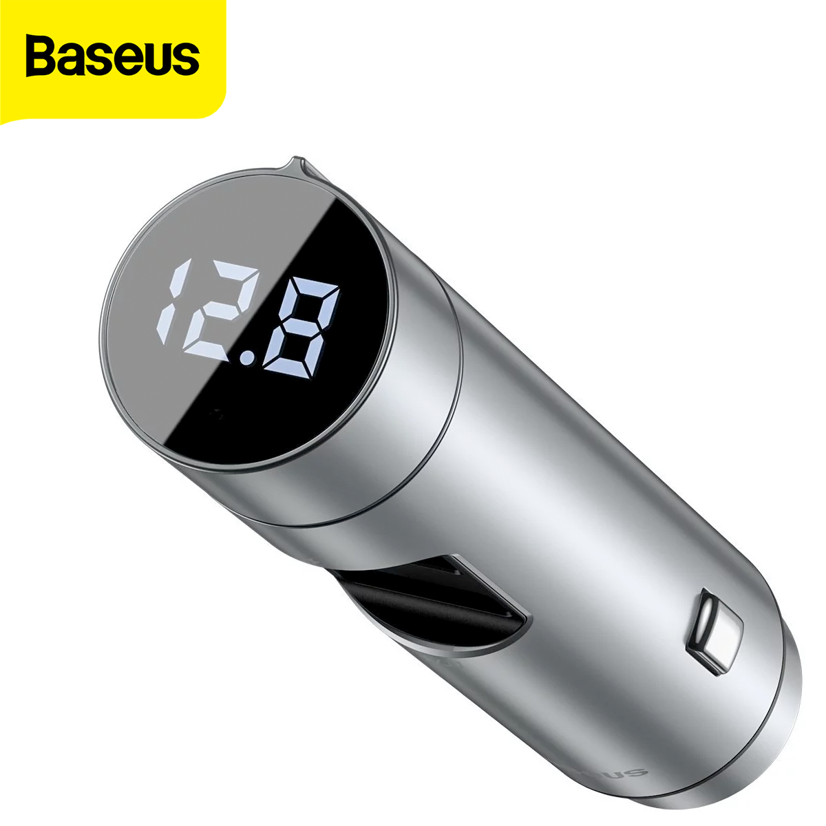 Baseus Energy Column BT5.0 MP3 Launcher 2xUSB 18W PPS ФМ модулятор