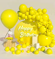 Арка из воздушных шаров "Yellow", набор - 110 шт., Италия