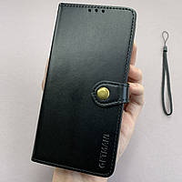 Чехол-книга для Samsung Galaxy A51 книжка с магнитной застежкой на телефон самсунг а51 черная gll