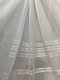 Тюль льон заввишки 2,8 м. біла