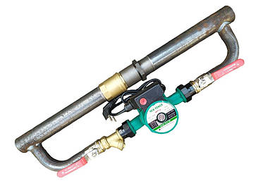 Байпас в зборі 1"1/2 (ДУ 40) з латунним клапаном довгий (670 мм)