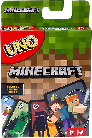 Настільна гра УНО Майнкрафт / UNO Minecraft (Карткова гра!), фото 1