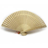 Віяло дерев'яне різьблене