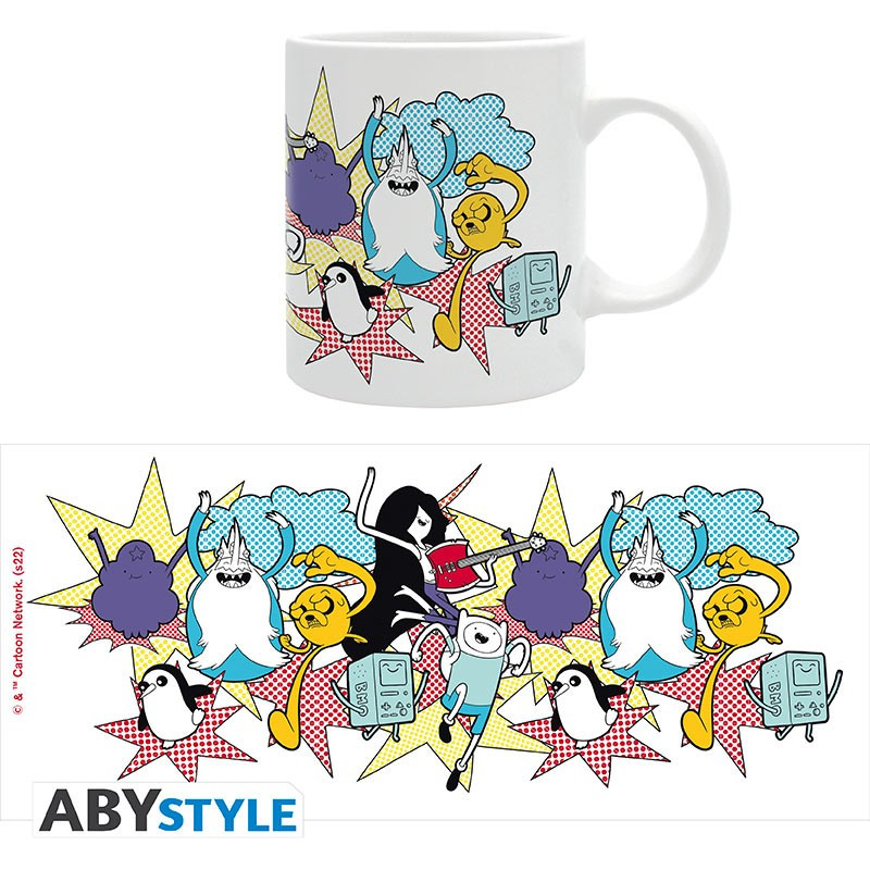 Чашка ADVENTURE TIME Mug Halftone Characters, фото 1