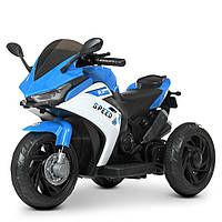 Детский электромобиль мотоцикл Yamaha YZF-R3 М 4622-4 (моторы 2x25W, акум.6V7AH, синий)