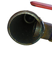 Байпас у зборі 1"1/2 (ДУ40) з краном довгий (670 мм), фото 2