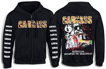 Толстовка на змійці CARCASS Necroticism, фото 1